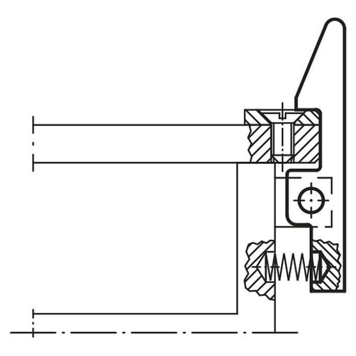 DIN 6310 - Baskı Yaylı Yakalayıcı