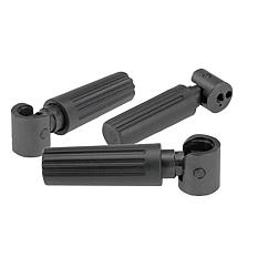 Emniyetli Silindirik Çark Kolları Tutma Sapları (Geri Çekilebilir)