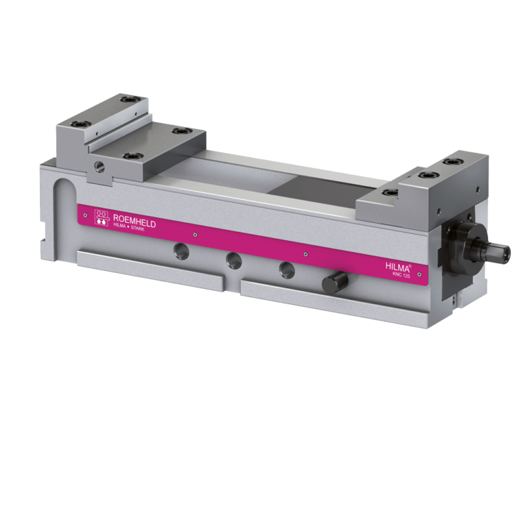 Dik İşlem Hidrolik Mekanik Cnc Freze Mengenesi KNC 160 Üniversal