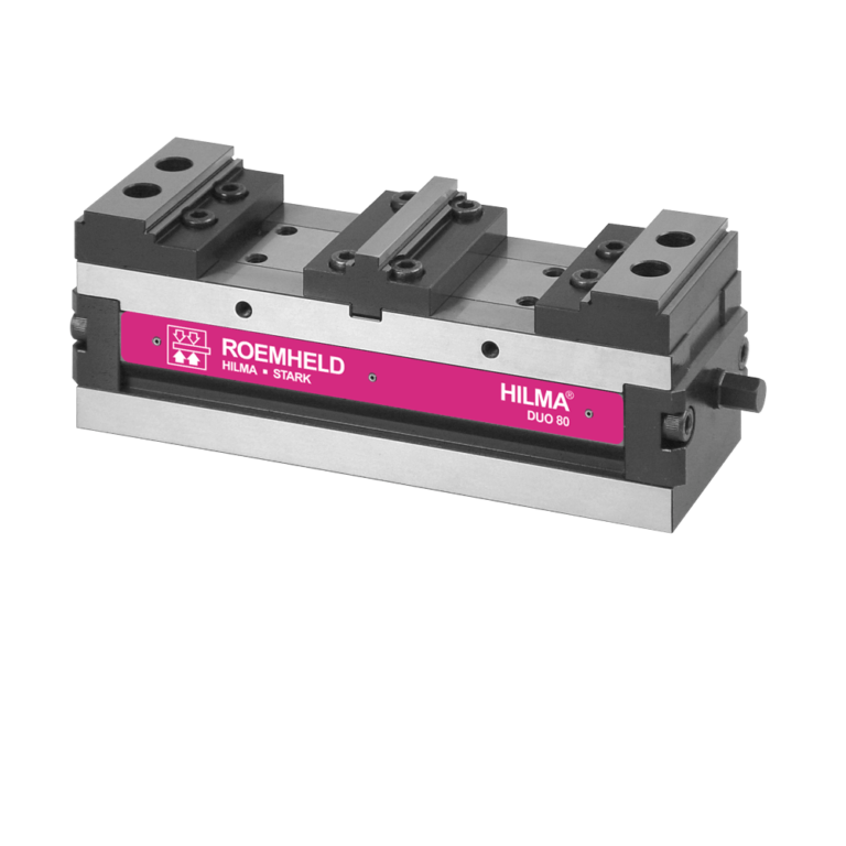 Dik İşlem Mekanik Eş Merkezli Cnc Freze Mengenesi DUO 80/240