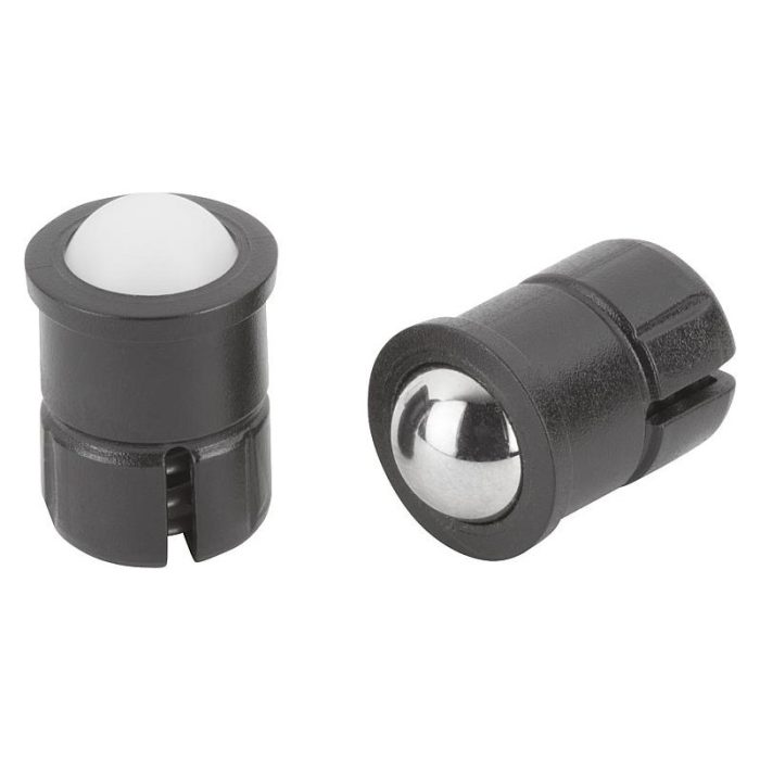 03076 - Bilyalı setiskur vidalar perdahlı model, kendinden sıkıştırmalı plastik