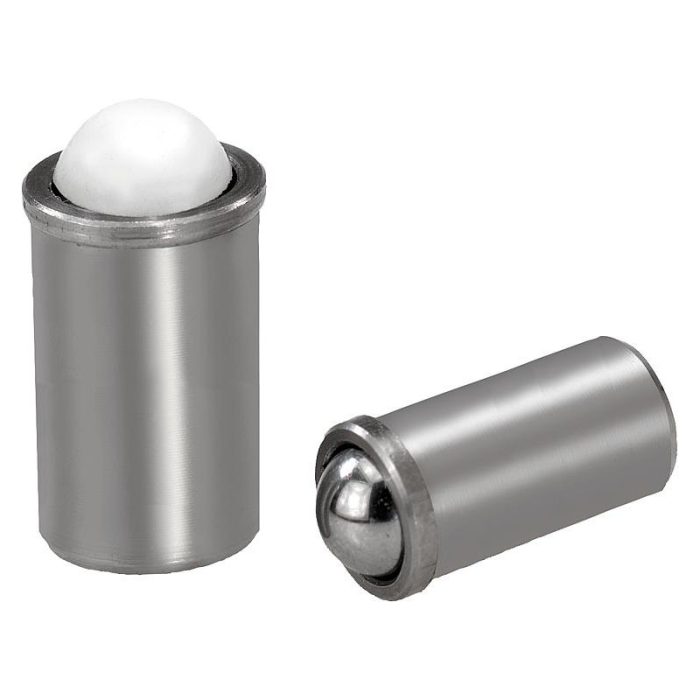 03070 - Bilyalı setiskur vidalar perdahlı model, uzatılmış, paslanmaz çelik