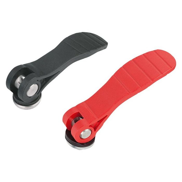 04232_IG inch - İç dişli plastik eksantrik kamlı kenetleme kolu, plastik-metal baskı pulu - inch