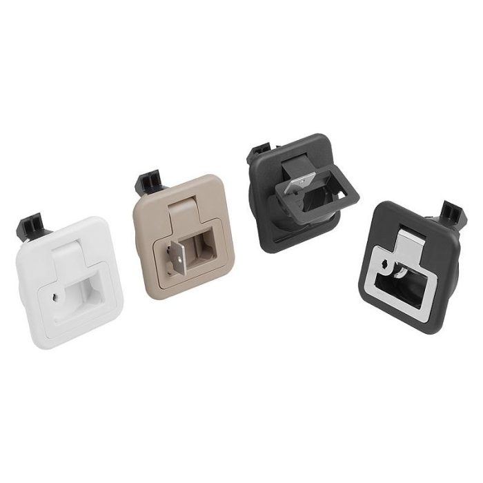 05596-10_A - Kollu plastik yaylı kilitler, katlanabilir, form A, kilitlenebilir