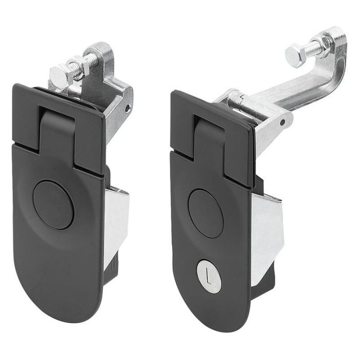 05582-05 - Sıkıştırma kolu kilitleri çinko, yarım daire