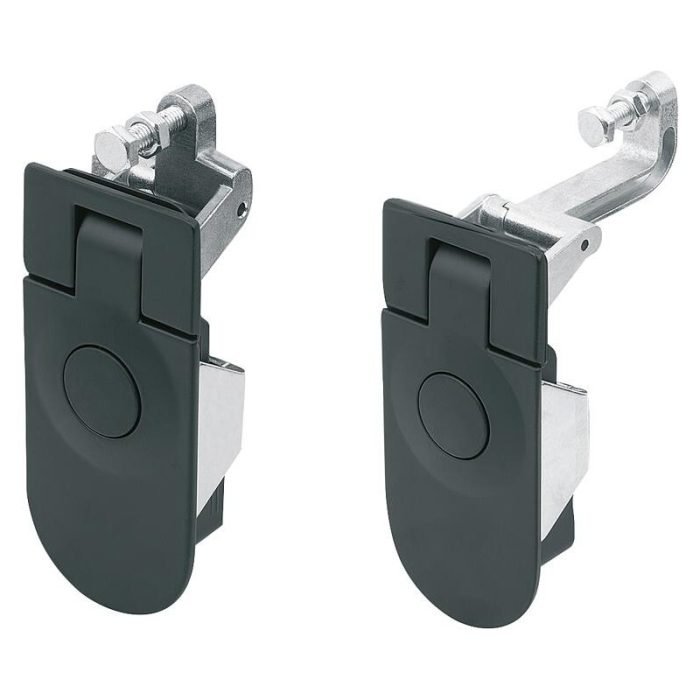 05582-05_A - Sıkıştırma kolu kilitleri çinko, yarım daire, Form A, kilitlenemez