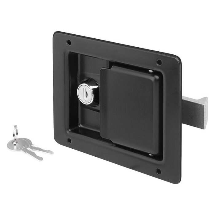 05596-32_B - Tutamaklı çelik yaylı kilitler, menteşeli, Form B