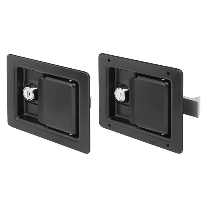 05596-32 - Tutamaklı, menteşeli çelik yaylı kilitler, katlanabilir