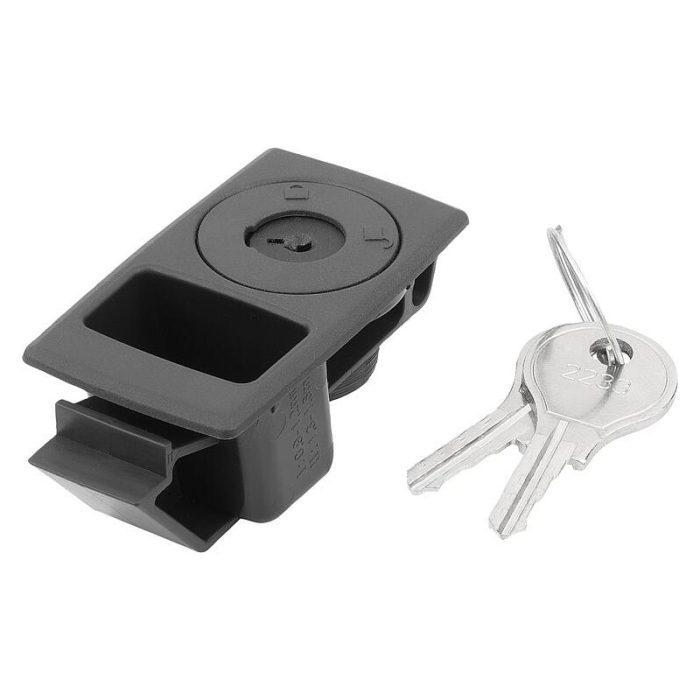 05596-44_A - Tutma parçalı plastik yaylı kilit, oturtulabilir, form A, kilitlenebilir