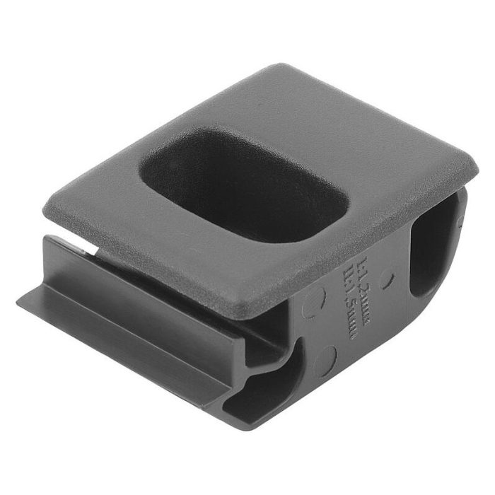 05596-42_A - Tutma parçalı plastik yaylı kilit, oturtulabilir, form A, mini