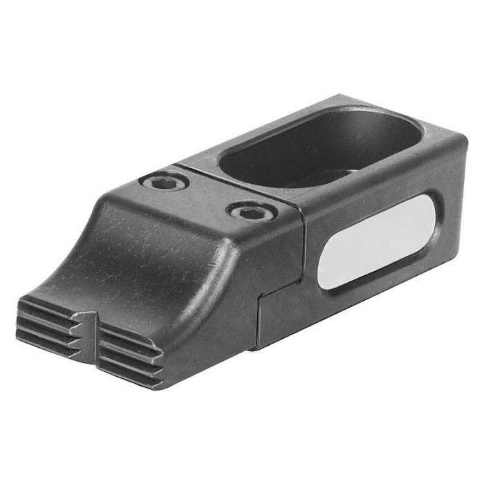 04470-05 - Ayarlanabilir çelik karşı tutucu, nervürlü durdurma yüzeyi ile aralıklı