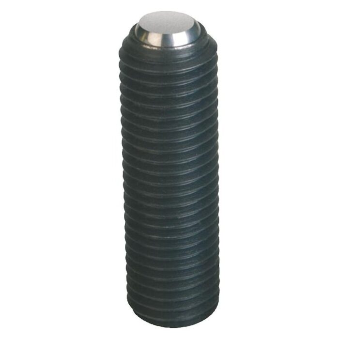 07107_B - Başsız küre uçlu baskı cıvataları, ince dişli, Form B