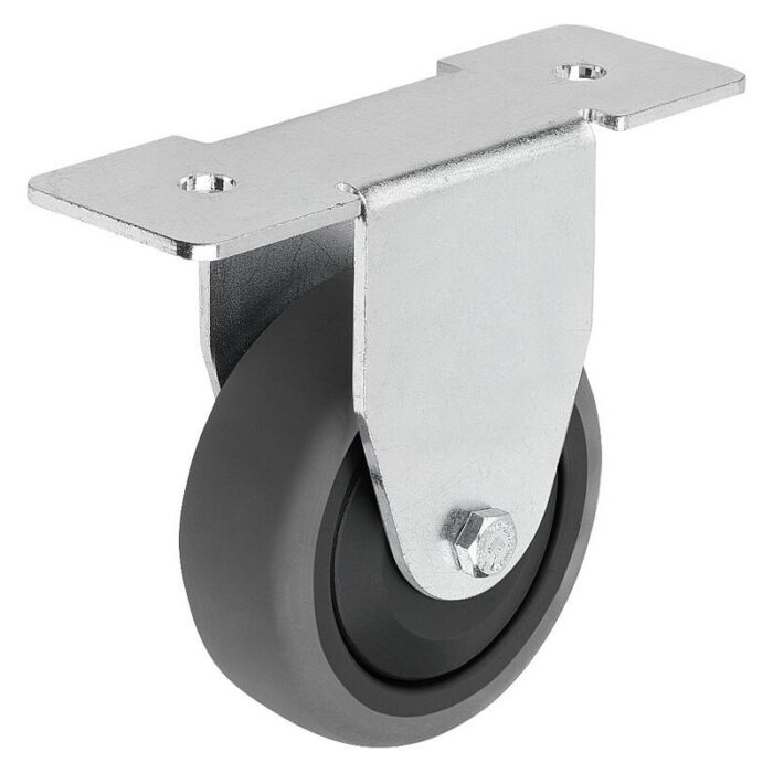 95046-18_A - Çelik döner ve sabit tekerlekler, alüminyum profiller için elektrik iletken TPE sırt, Form A