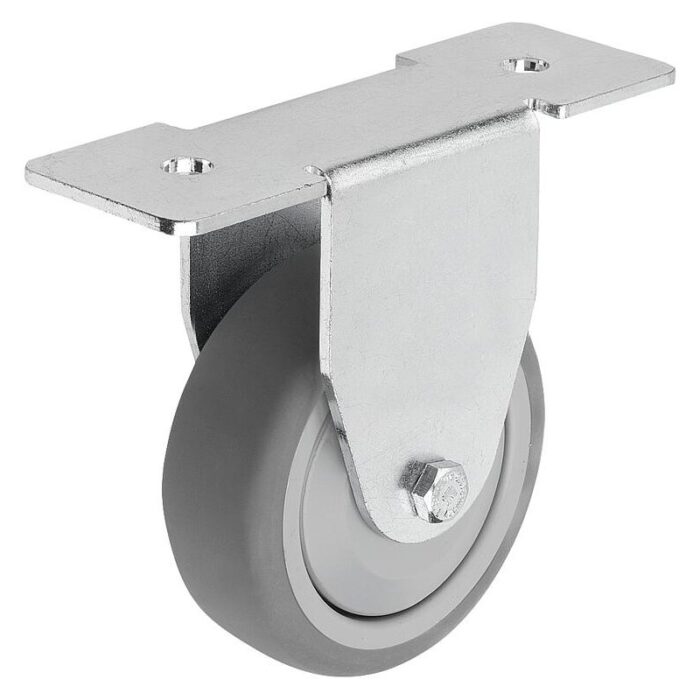 95046-17_A - Çelik döner ve sabit tekerlekler, alüminyum profiller için TPE sırt, Form A