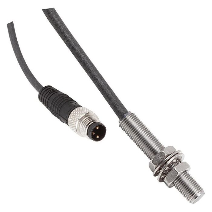 83000-10_C - Endüktif yaklaşım anahtarları, Form C, dişli ve kablolu gövde formu, fiş konnektörlü