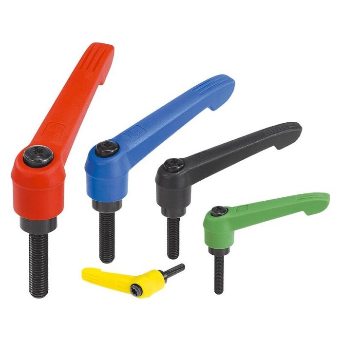 06610 inch - Sıkıştırma kolu plastik, dış dişli ve dişli halka çinkodan yapılmış, dişli eleman perdahlanmış çelik - inch