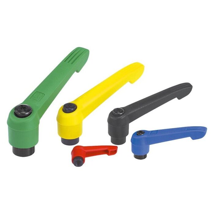 06600 inch - Sıkıştırma kolu plastik, iç dişli ve dişli halka çinkodan yapılmış, dişli eleman perdahlanmış çelik - inch