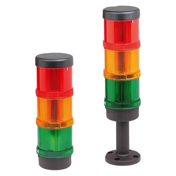 81400-20 - Sinyal kuleleri, LED yeşil, sarı, kırmızı, Ø70 mm Komple alet