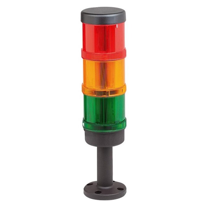 81400-20_B - Sinyal kuleleri, LED yeşil, sarı, kırmızı, Ø70 mm komple alet, Form B